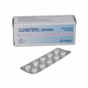CLENBUTEROL (Sopharma) 100 x 20mcg tabs