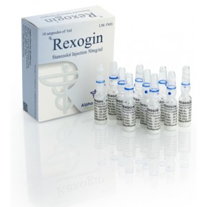 REXOGIN 50 (Winstrol-Stanozol) 10 vials per sealed box
