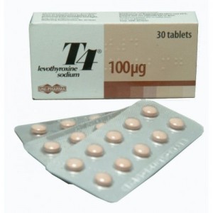 T4 (Levothyroxine tablets) 50mcg x 28 tablets